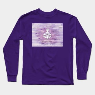 Yoga Pose 005 Long Sleeve T-Shirt